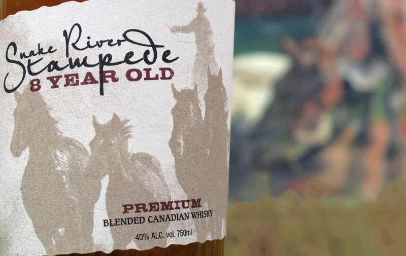 Snake River Stampede 8 year old 40% abv (80 proof)