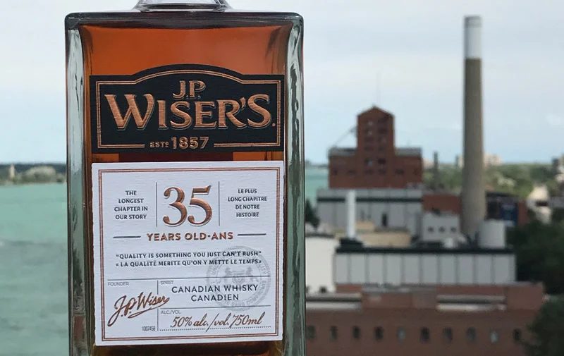 JP Wisers 35 Year Old - 50% abv