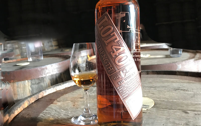 Lot No 40 Cask Strength 55%