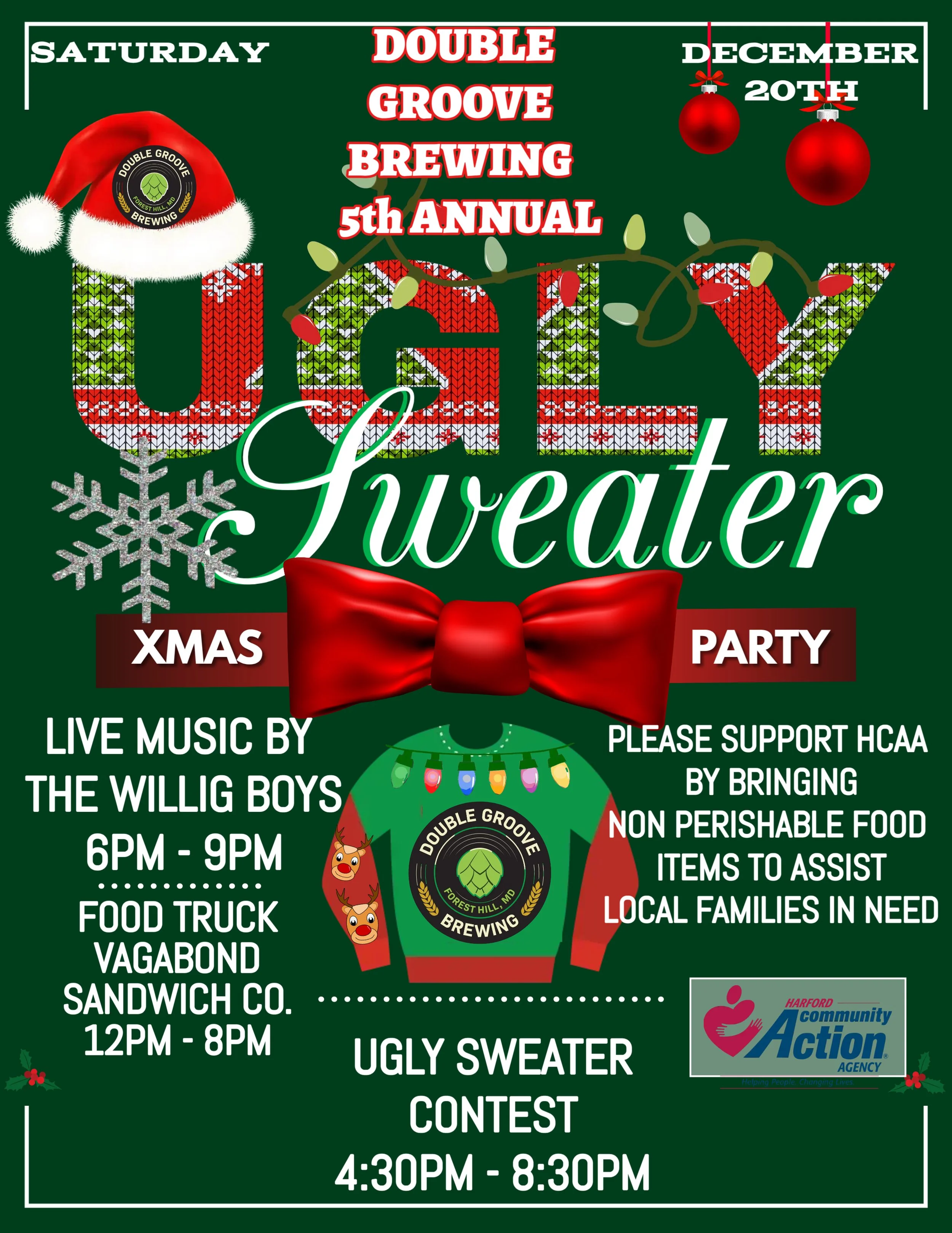 DGB Ugly Sweater Christmas Party  