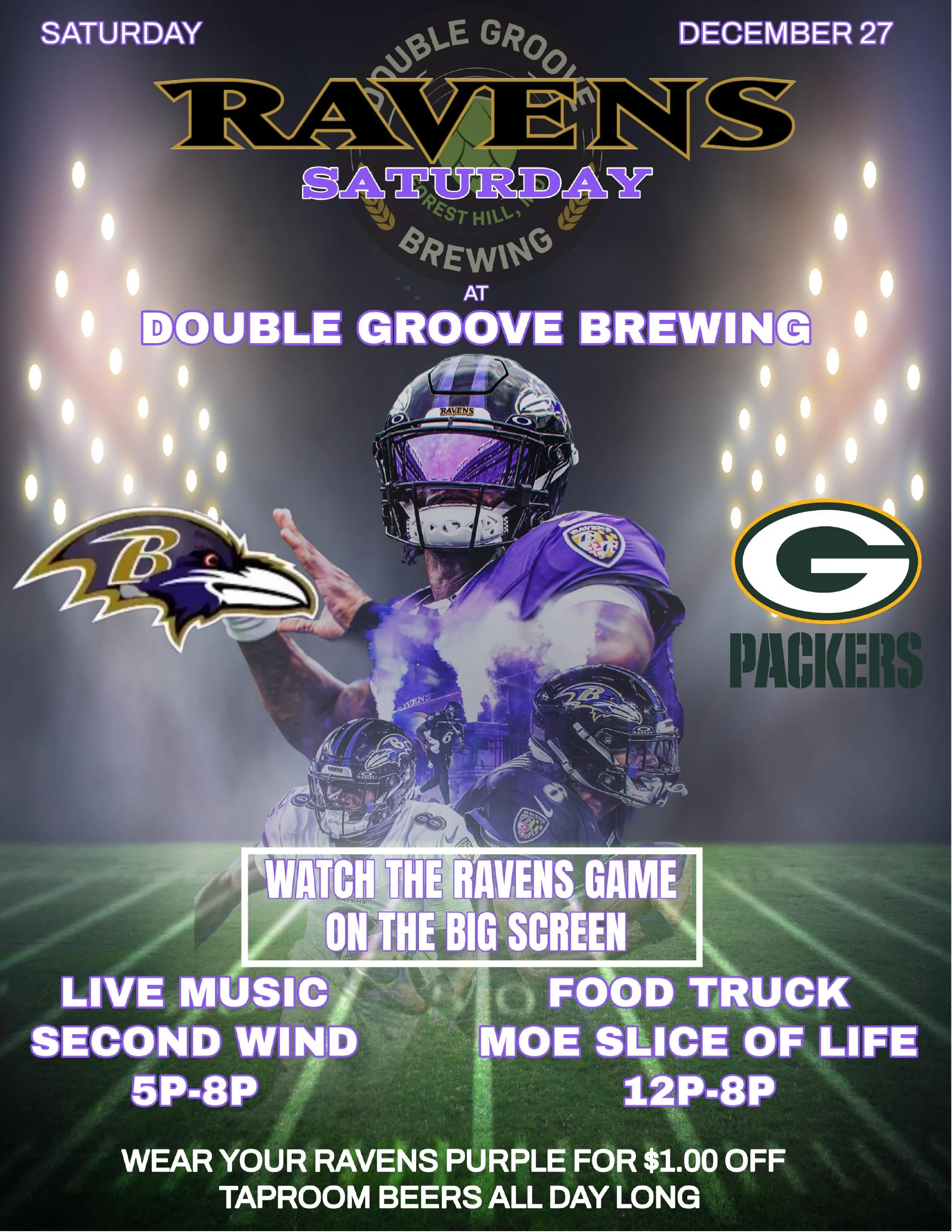 Ravens Saturday at DGB    