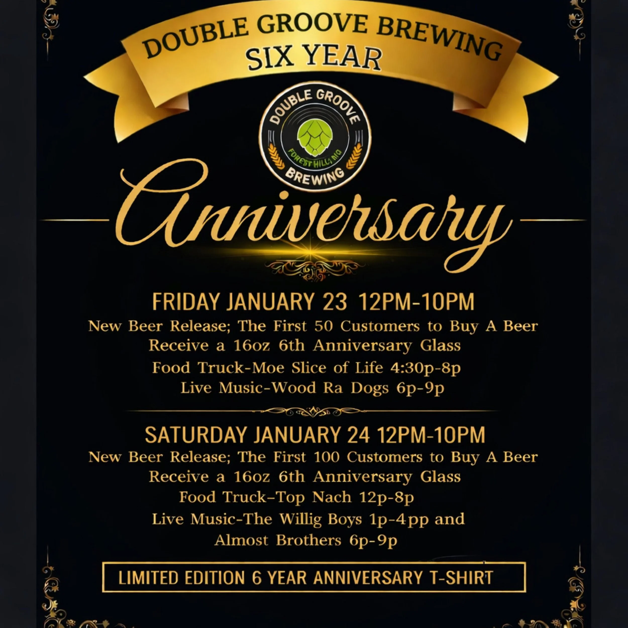 6th Year Anniversary Weekend    