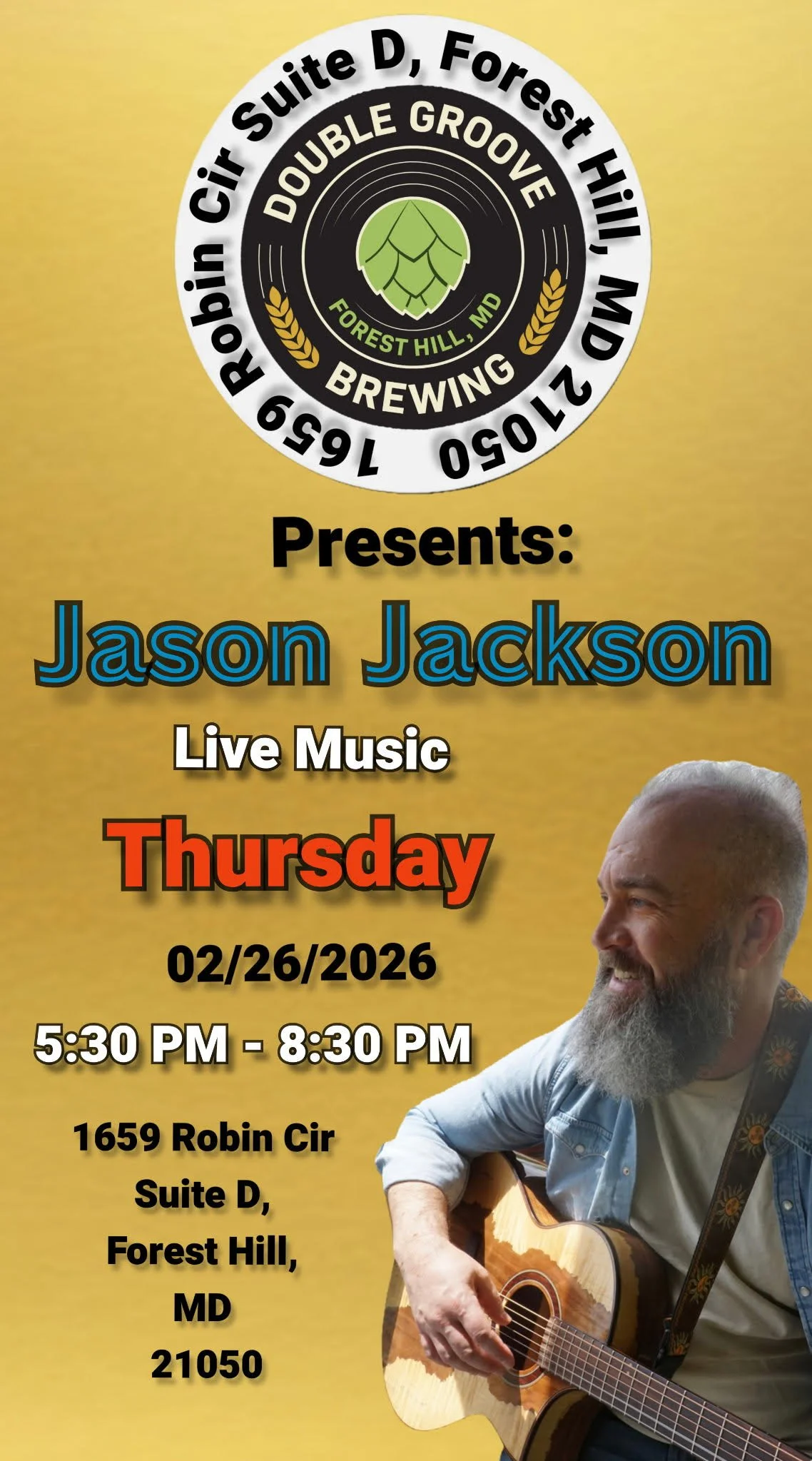 New Musician -  Jason Jackson