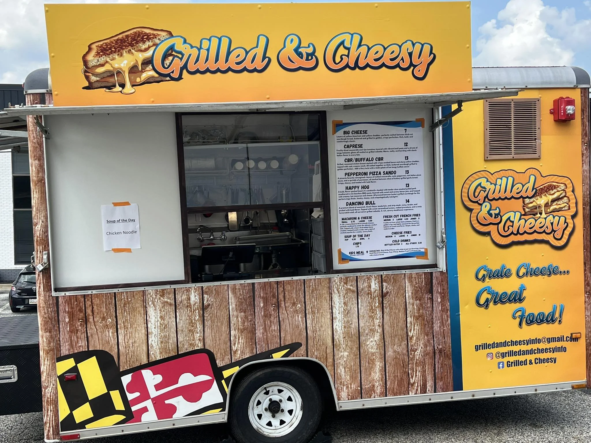 New Food Truck - Grilled &amp; Cheesy
