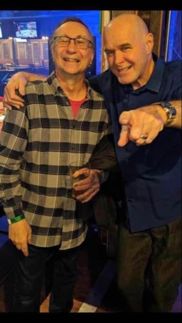 Barry Prosser with Rob Fahey