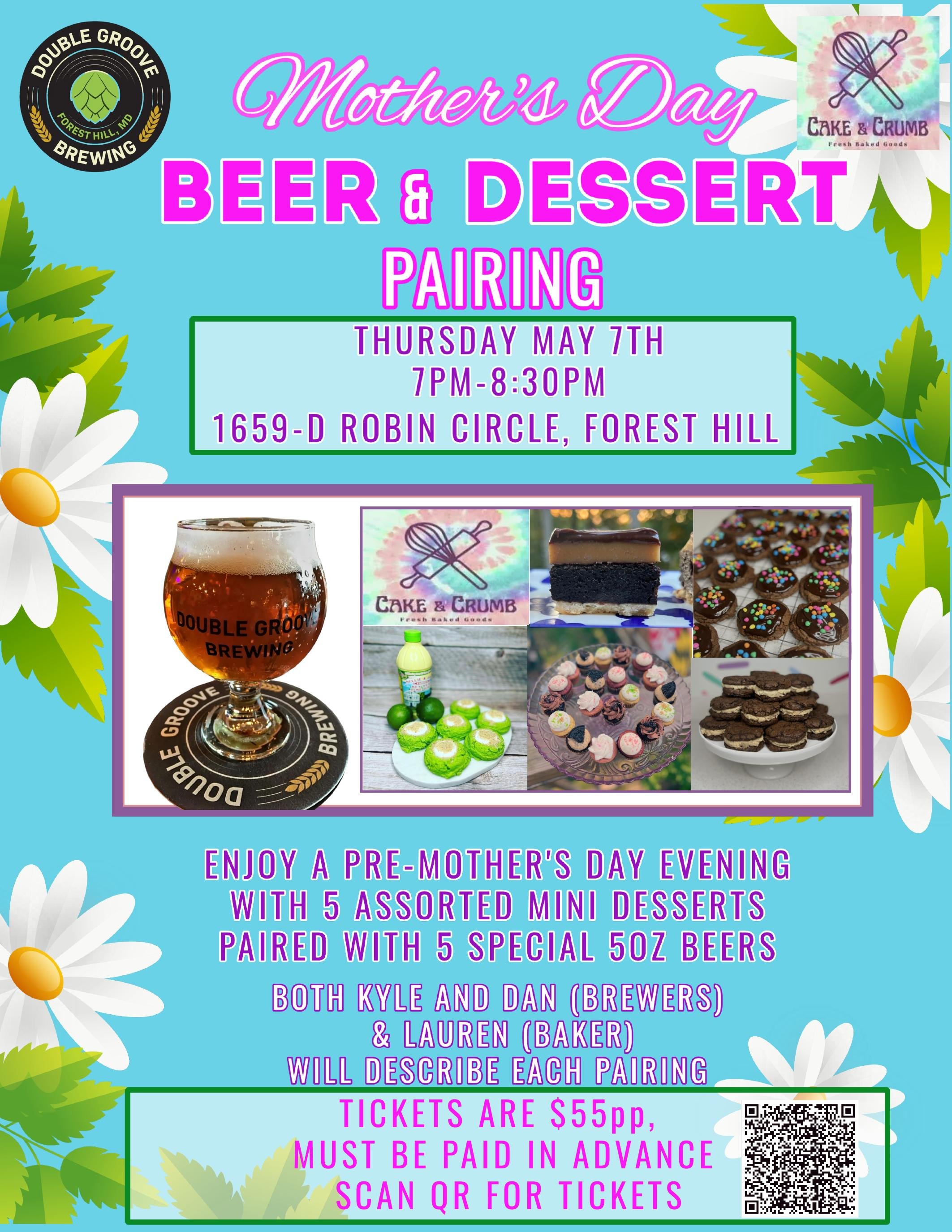 Beer and Dessert Pairing  
