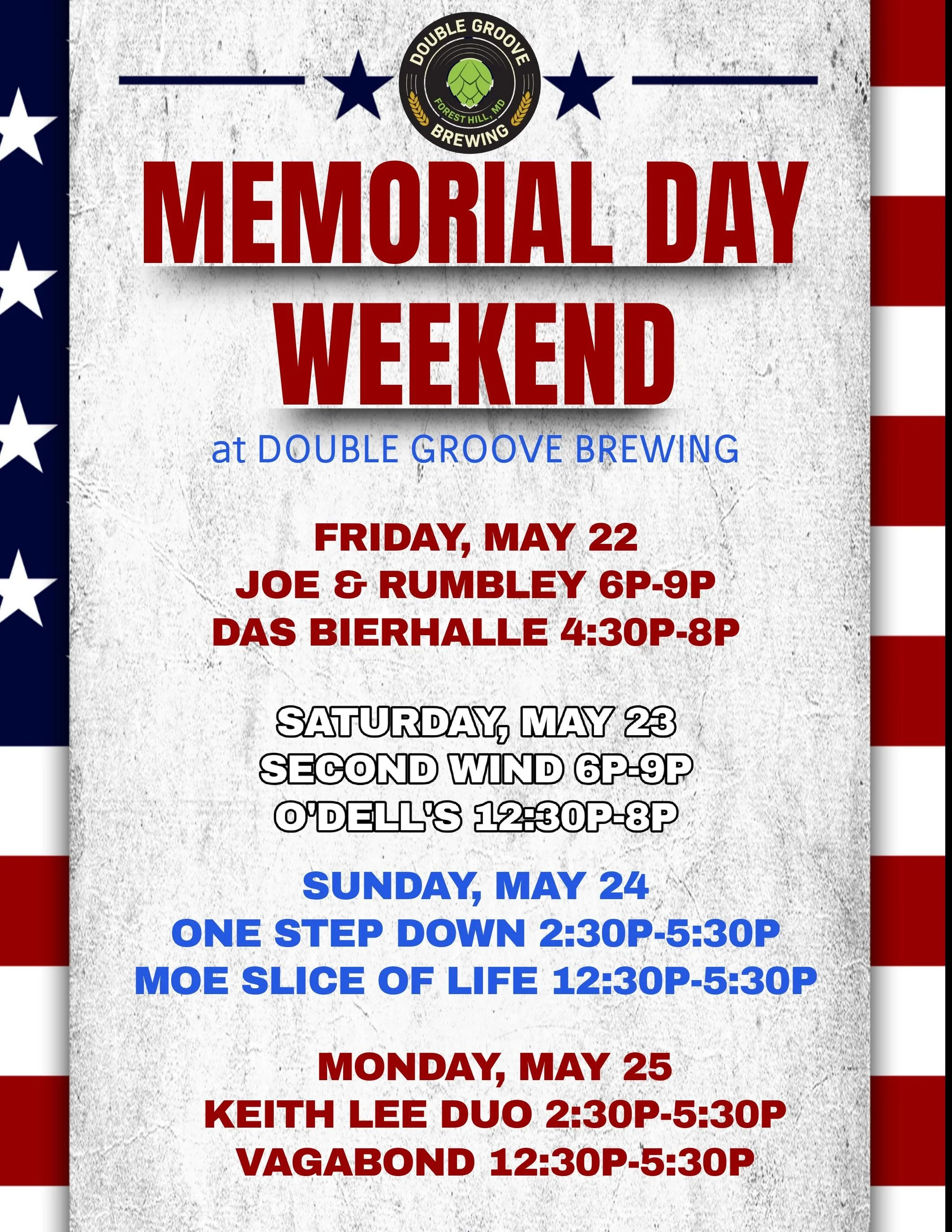 Memorial Day Weekend Events  