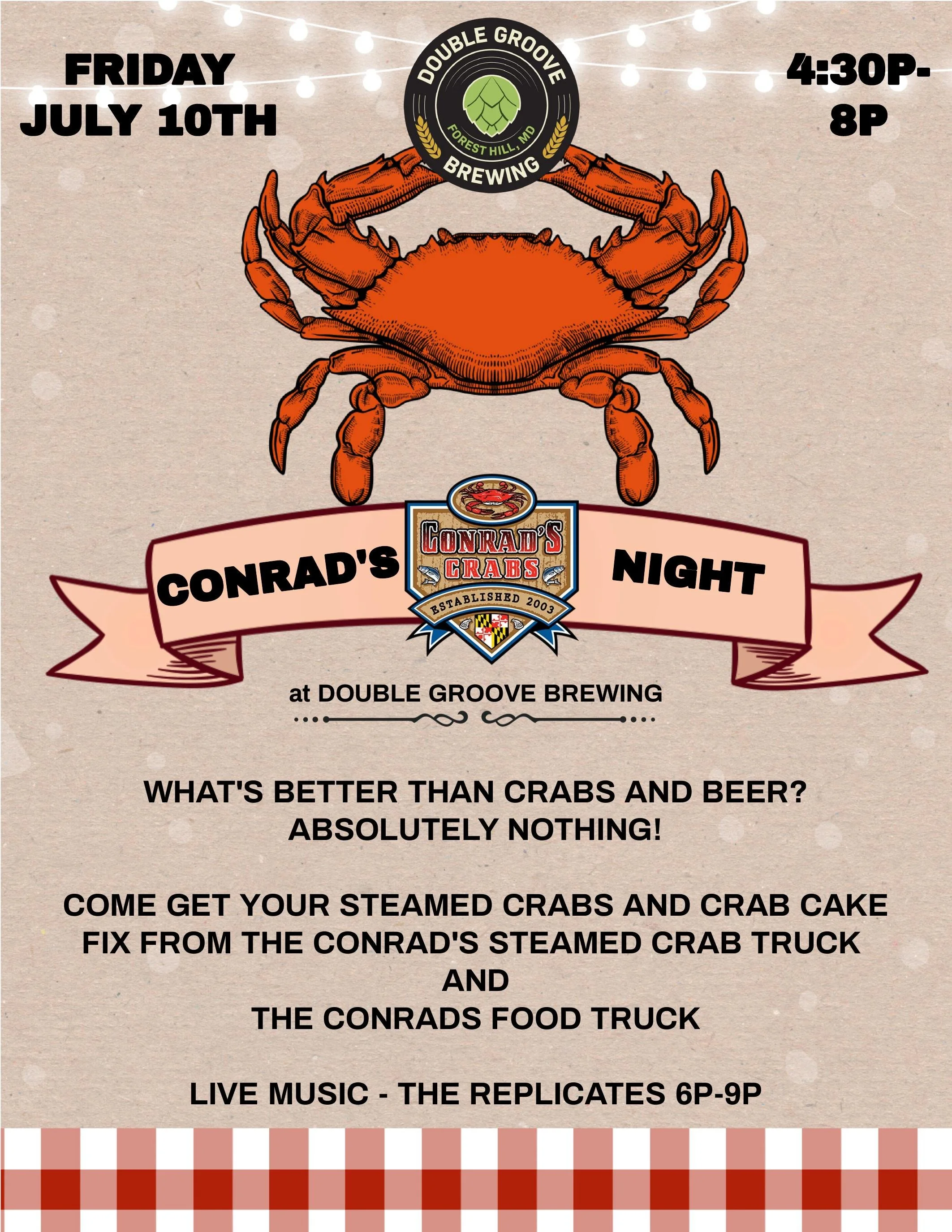 Conrad's Steam Crab Truck and Conrad's Food Truck
