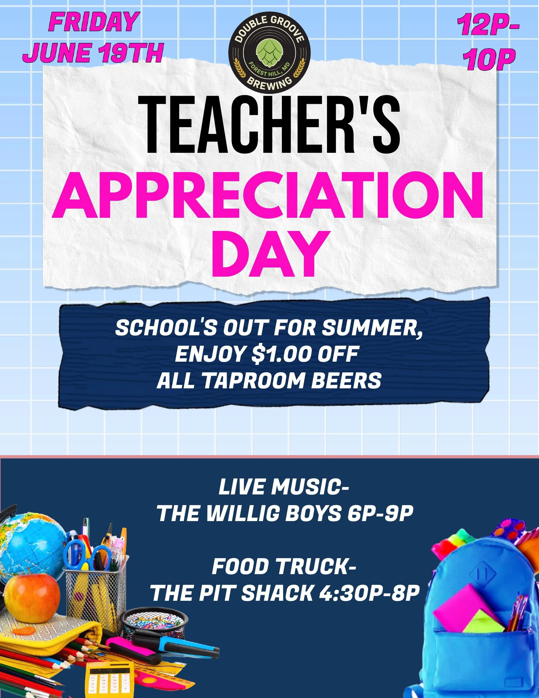 Teacher's Appreciation Day - End of School Year 