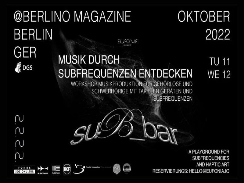 sub_bar workshop @ Berlino Magazine Deutsch
