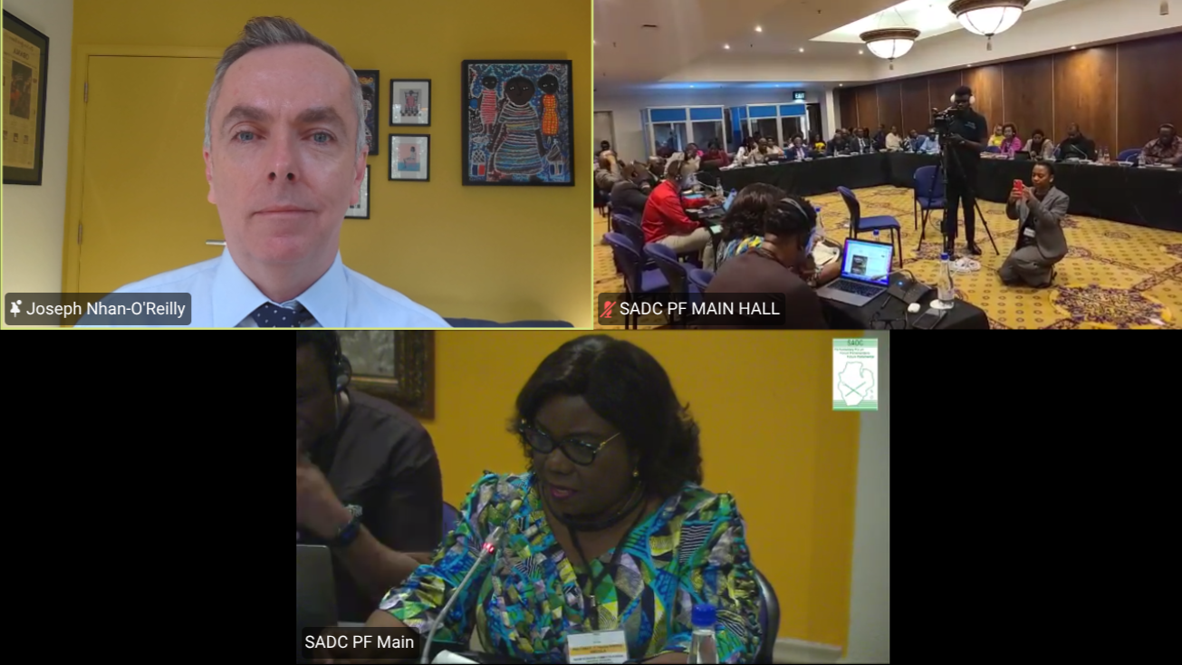 IPNEd opens education session at SADC Parliamentary Forum