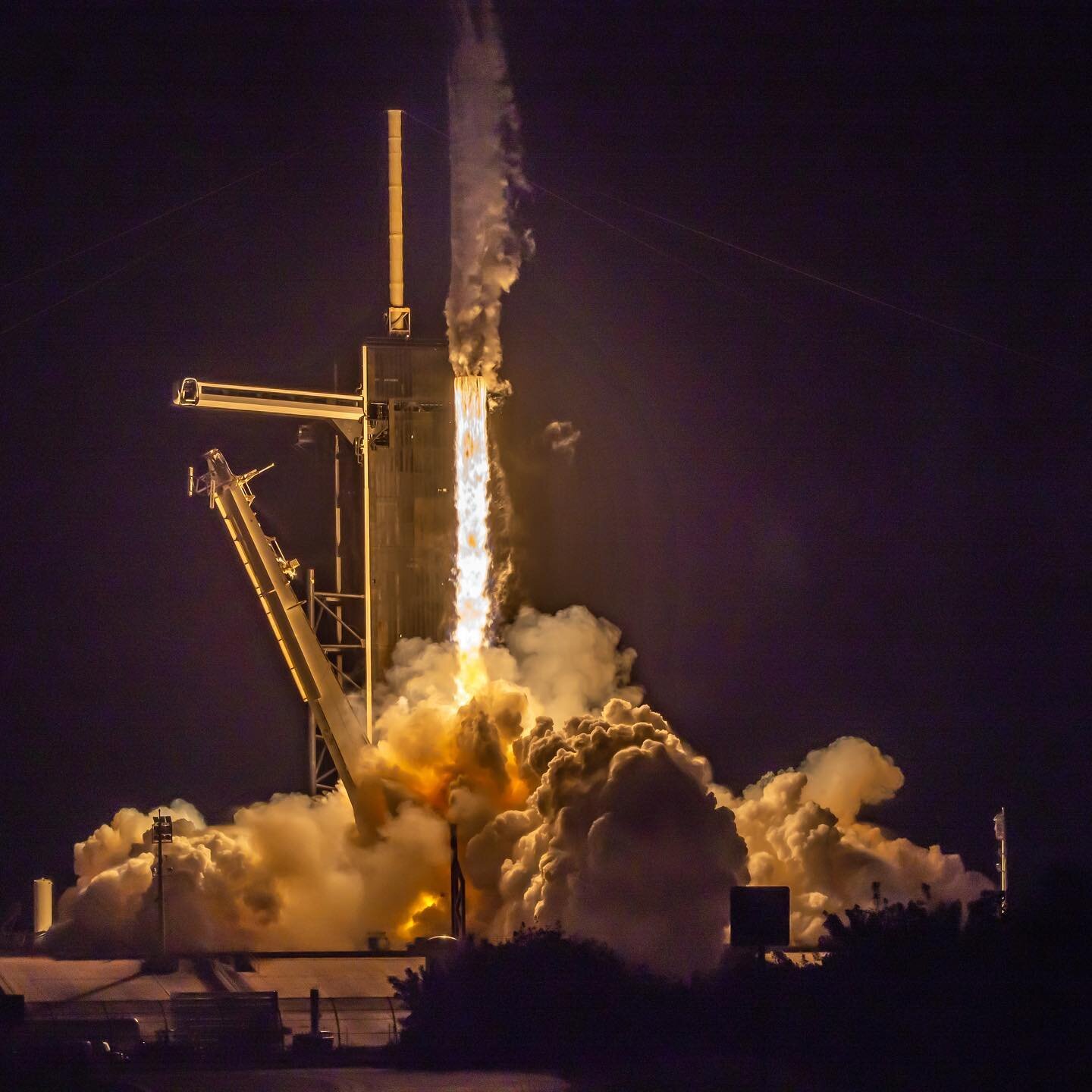 This morning I watched
Four humans leave the planet. 
It never gets old. 

SpaceX launched a fourth-flown Falcon 9 rocket and the Crew Dragon Freedom early this morning from @NASAKennedy Space Center. Astronauts @astro_Kjell, @astro_Watkins, @astro_f