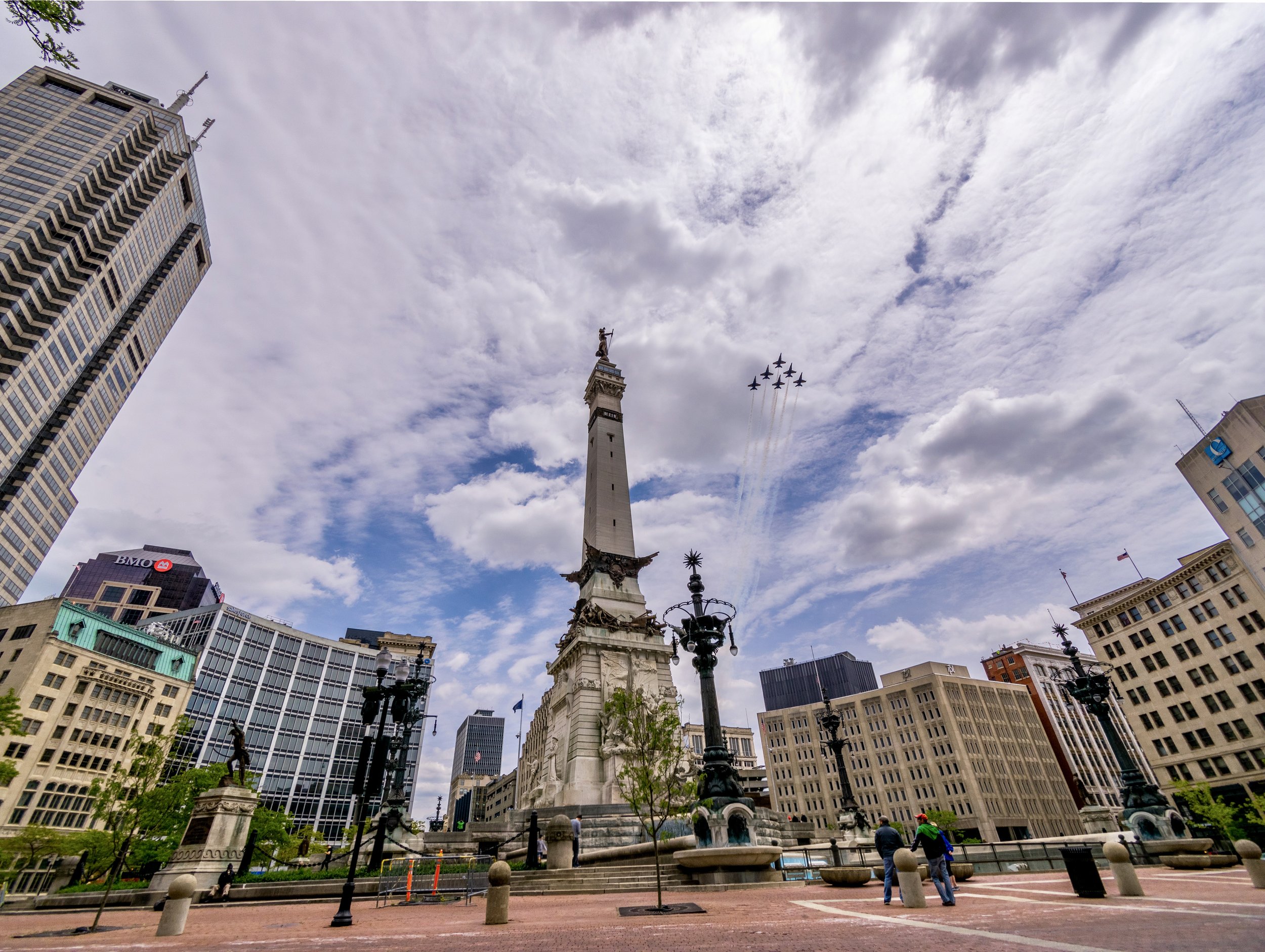 Blue Angels over Indianapolis