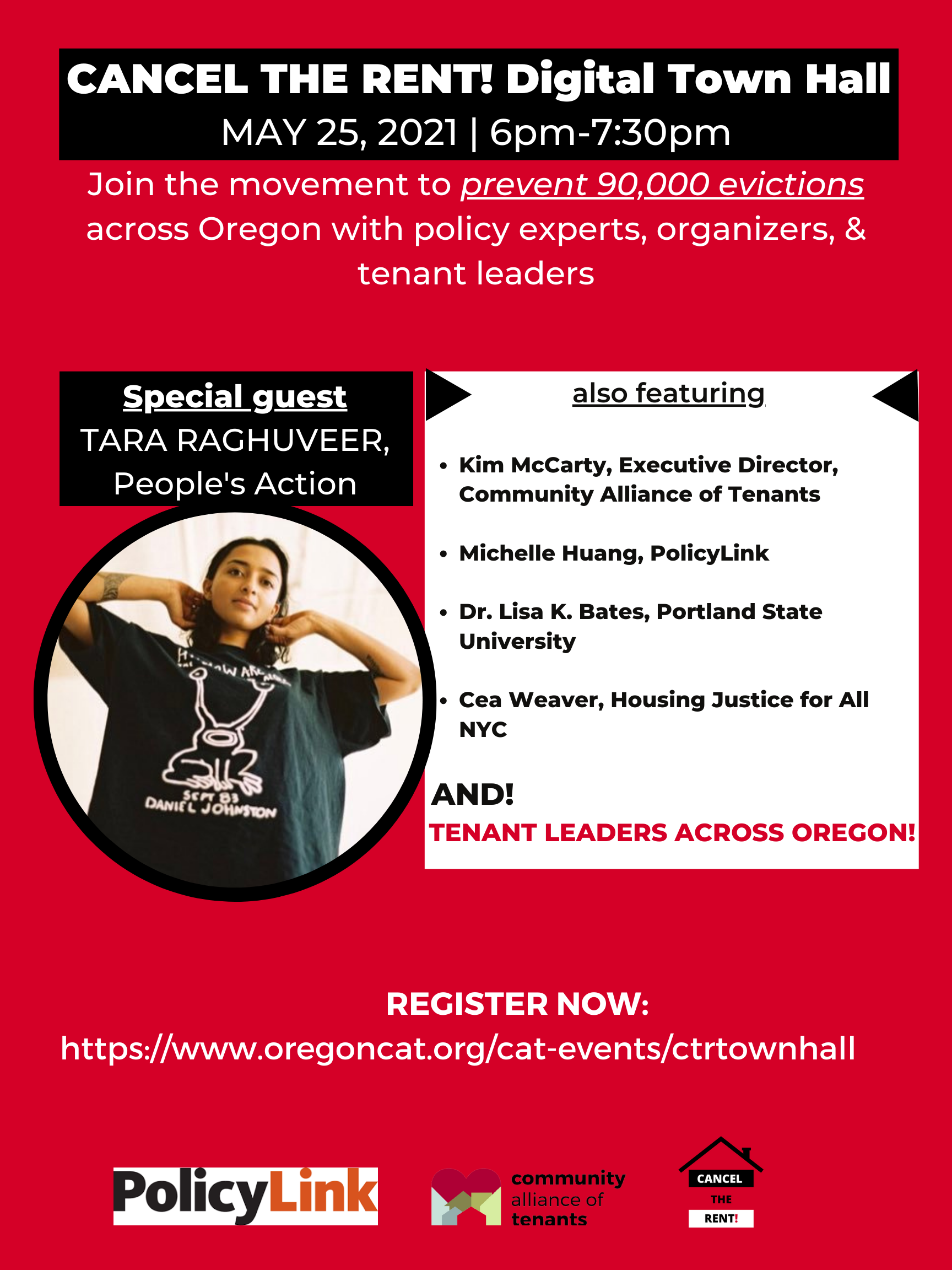 Cancel The Rent! Digital Town Hall with PolicyLink