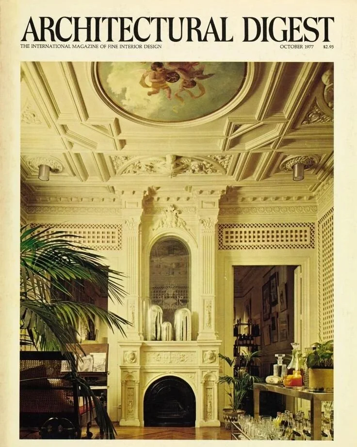 Old copies of the Architectural Digest 🏡