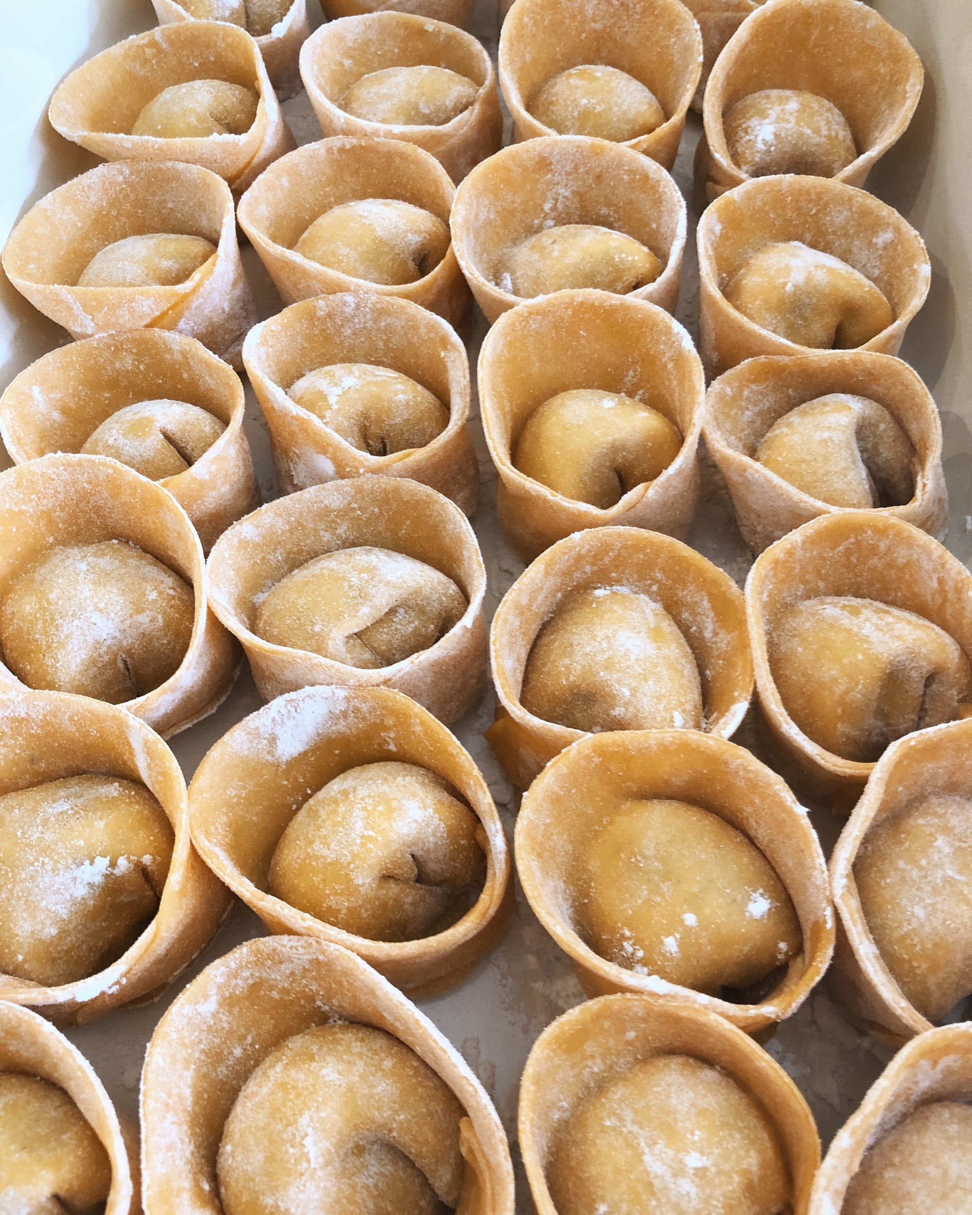 Crab and Ricotta Tortelli