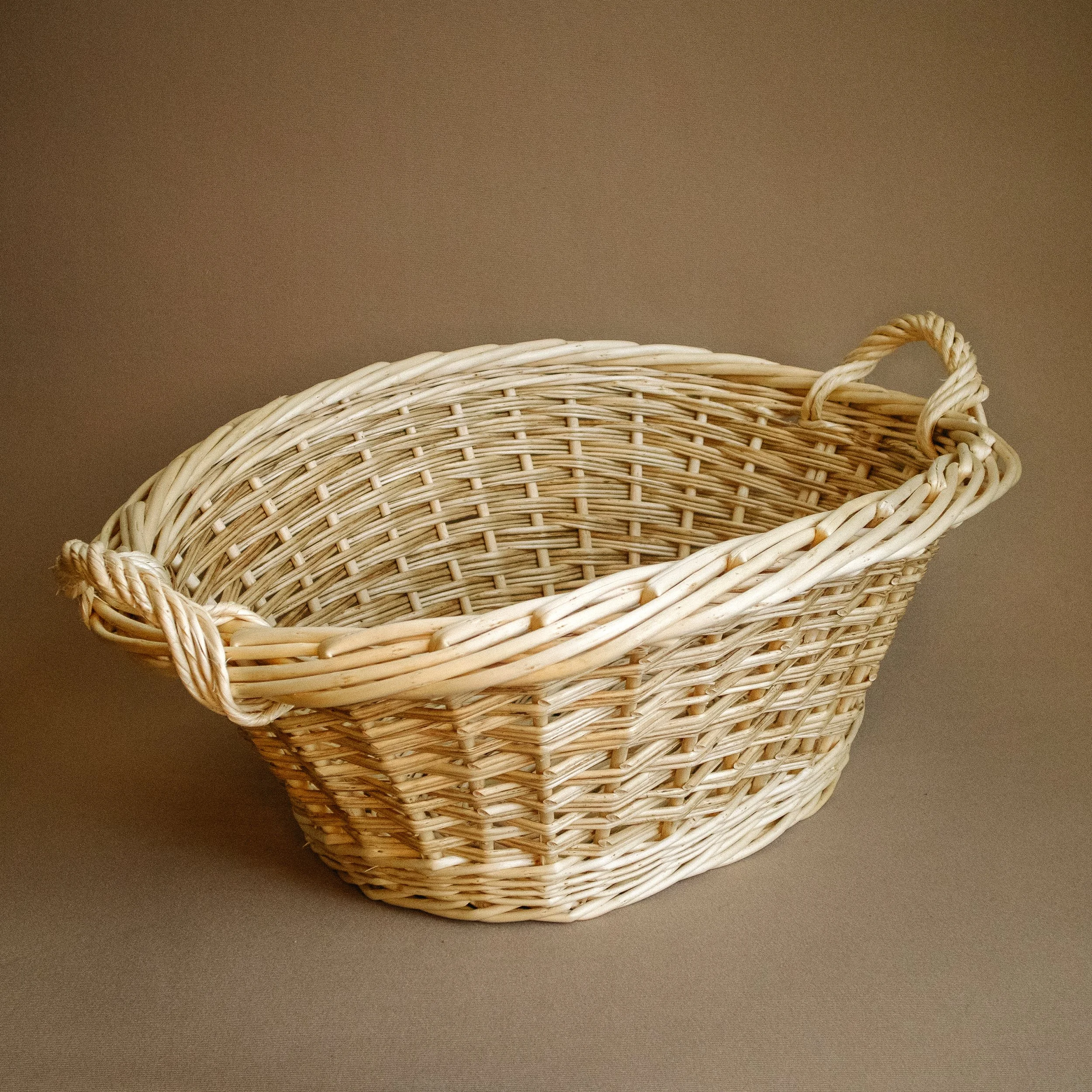 White Willow Wet Linen Basket