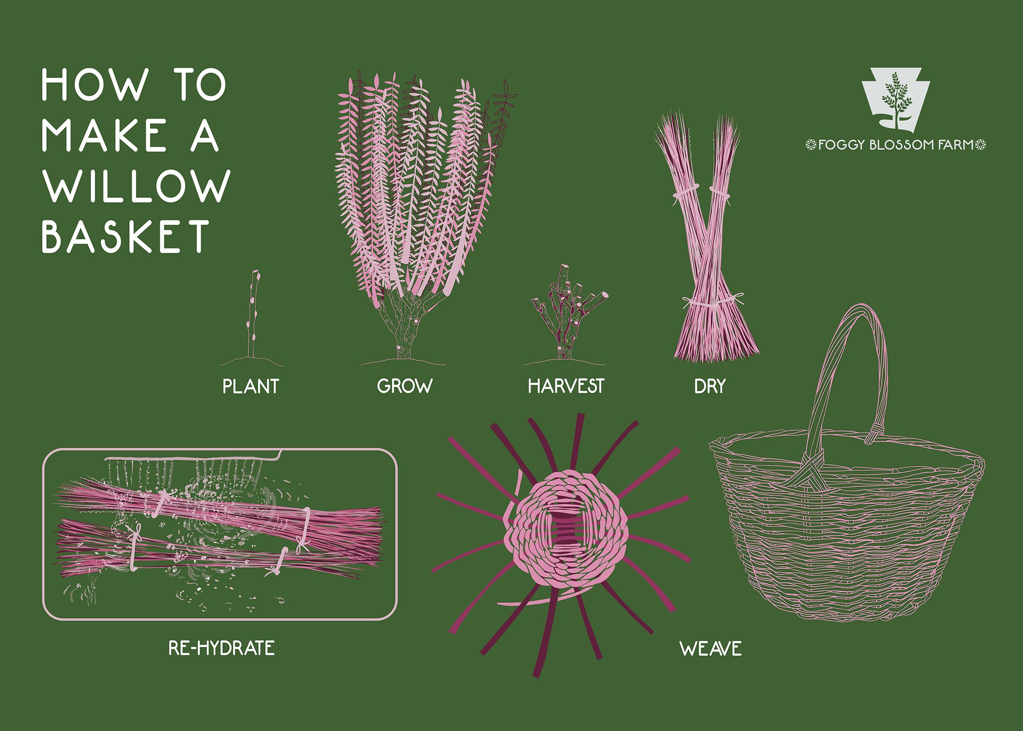 Beginner's Guide to Willow Basketry — Foggy Blossom Farm
