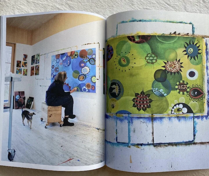 Melinda Hackett in her Southampton Studio