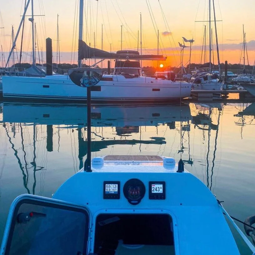 One night's berth in marina - £12