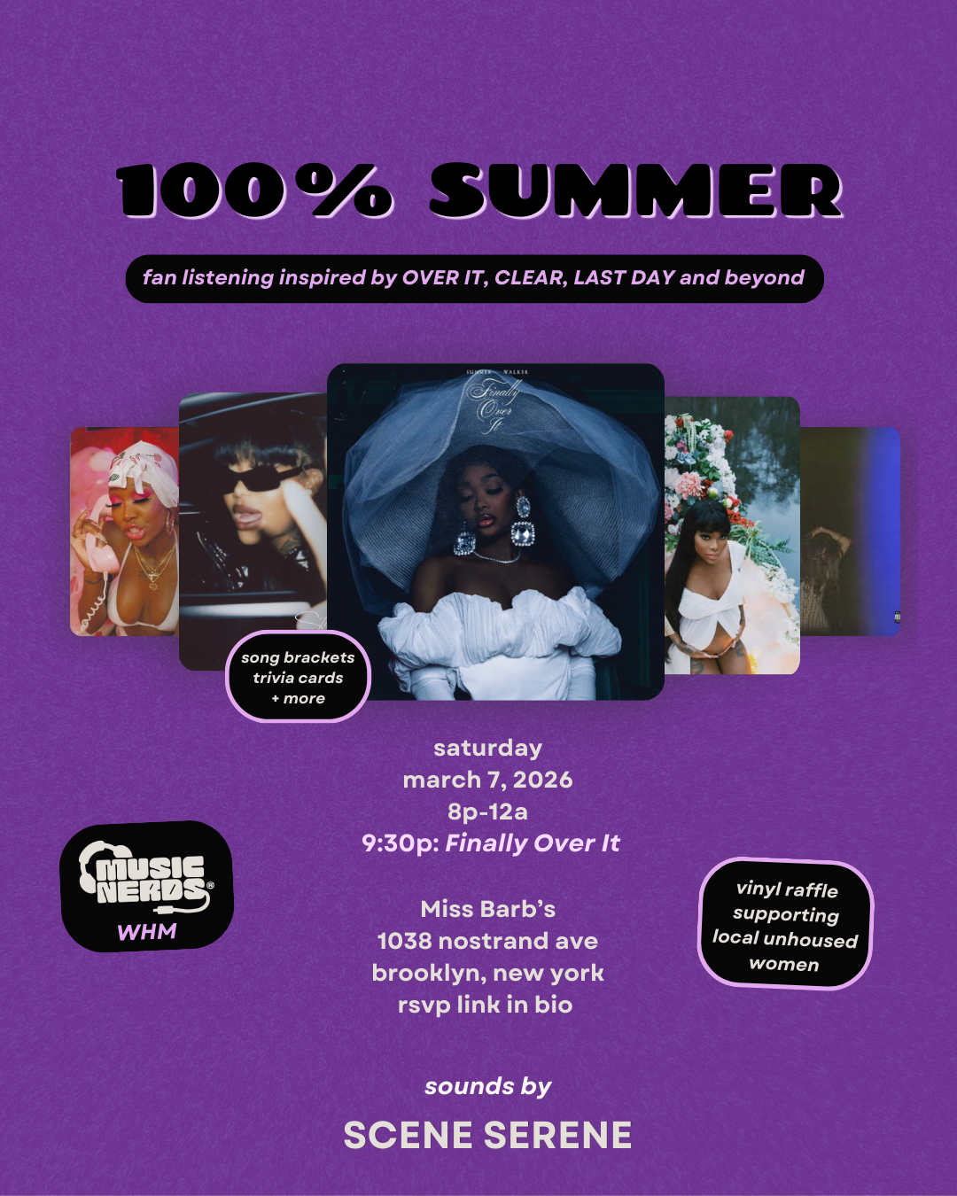 The Music Nerds: Summer Walker + WHM Listening Lounge 