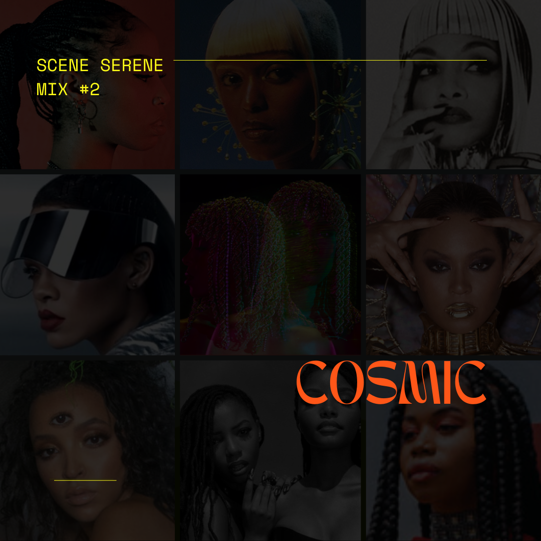 My "Cosmic" mix celebrates Black women artists at the intersection of R&B, pop, and electronic music for Women's History Month 2023. Click or tap to listen to the mix and read the liner notes I wrote to accompany it.