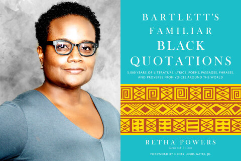 Salon with Retha Powers' Publication, Bartlett’s Familiar Black Quotations