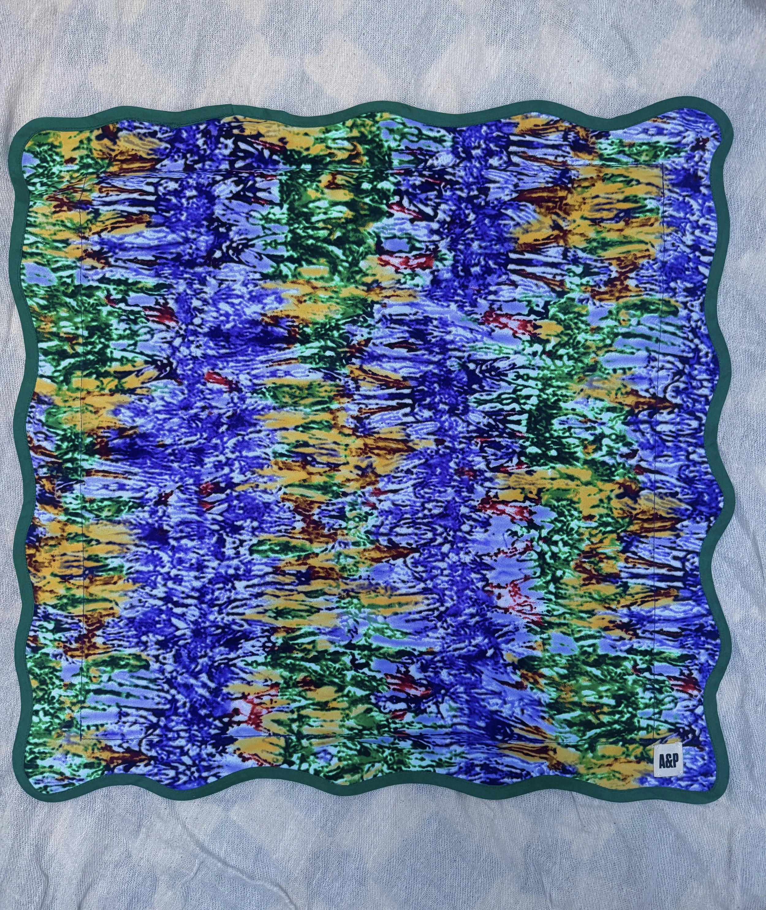 Scalloped Edge Cushion Cover