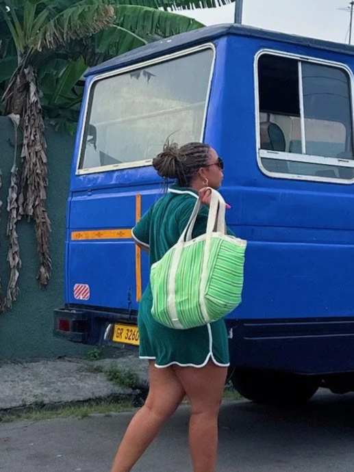 Ace and Prince multicoloured women’s tote bag in durable mixed-fabric design