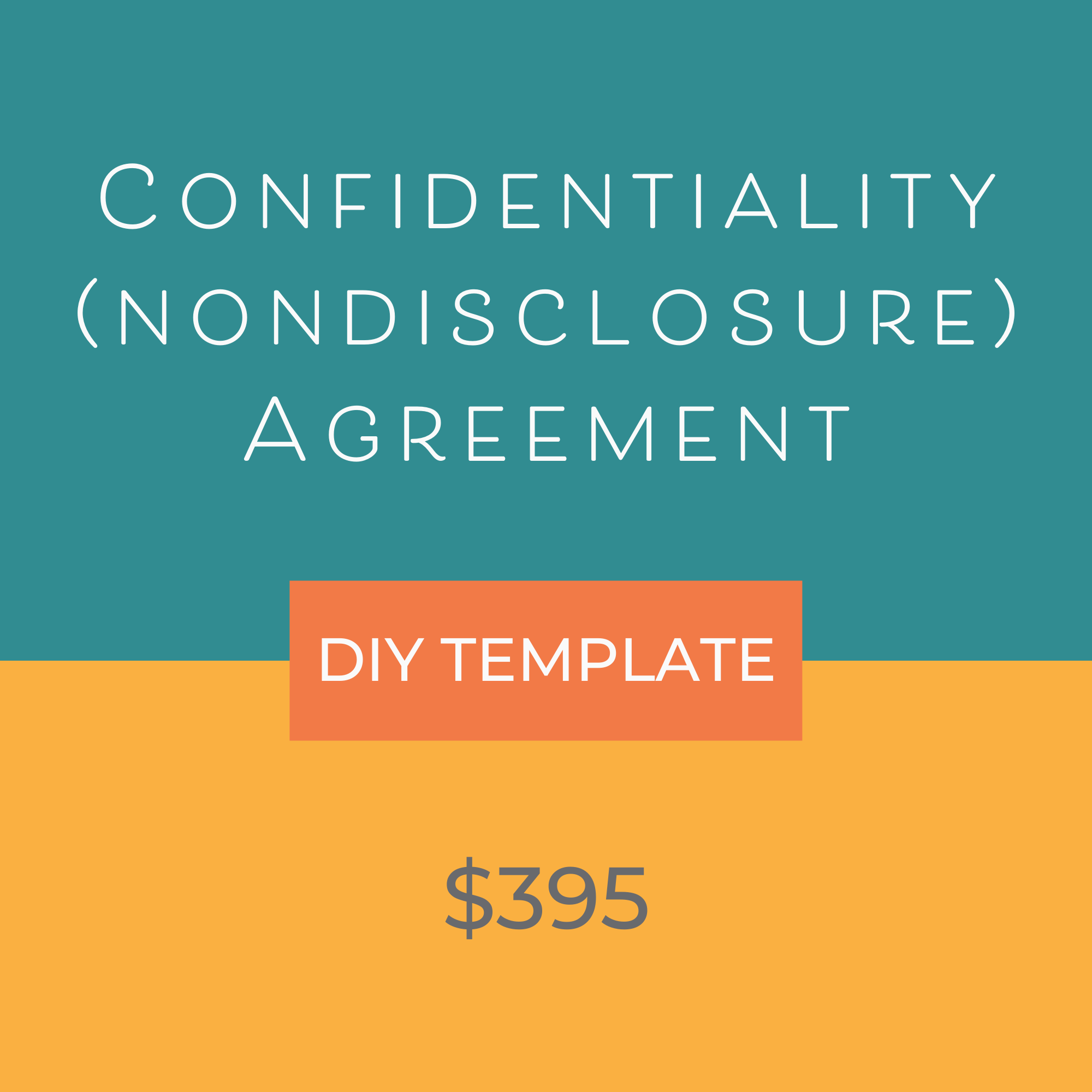 Confidentiality (Nondisclosure) Agreement Herwitz Law