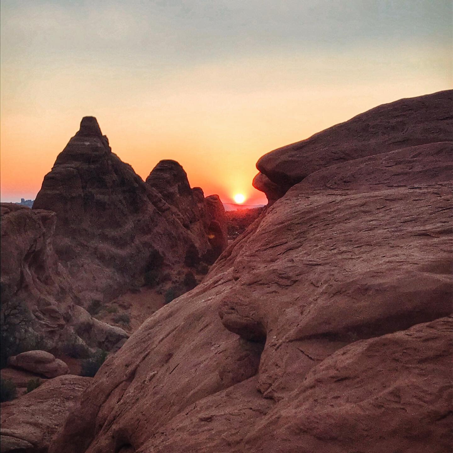 Be. Still. My. Soul. 

This was one of our Utah sunsets.