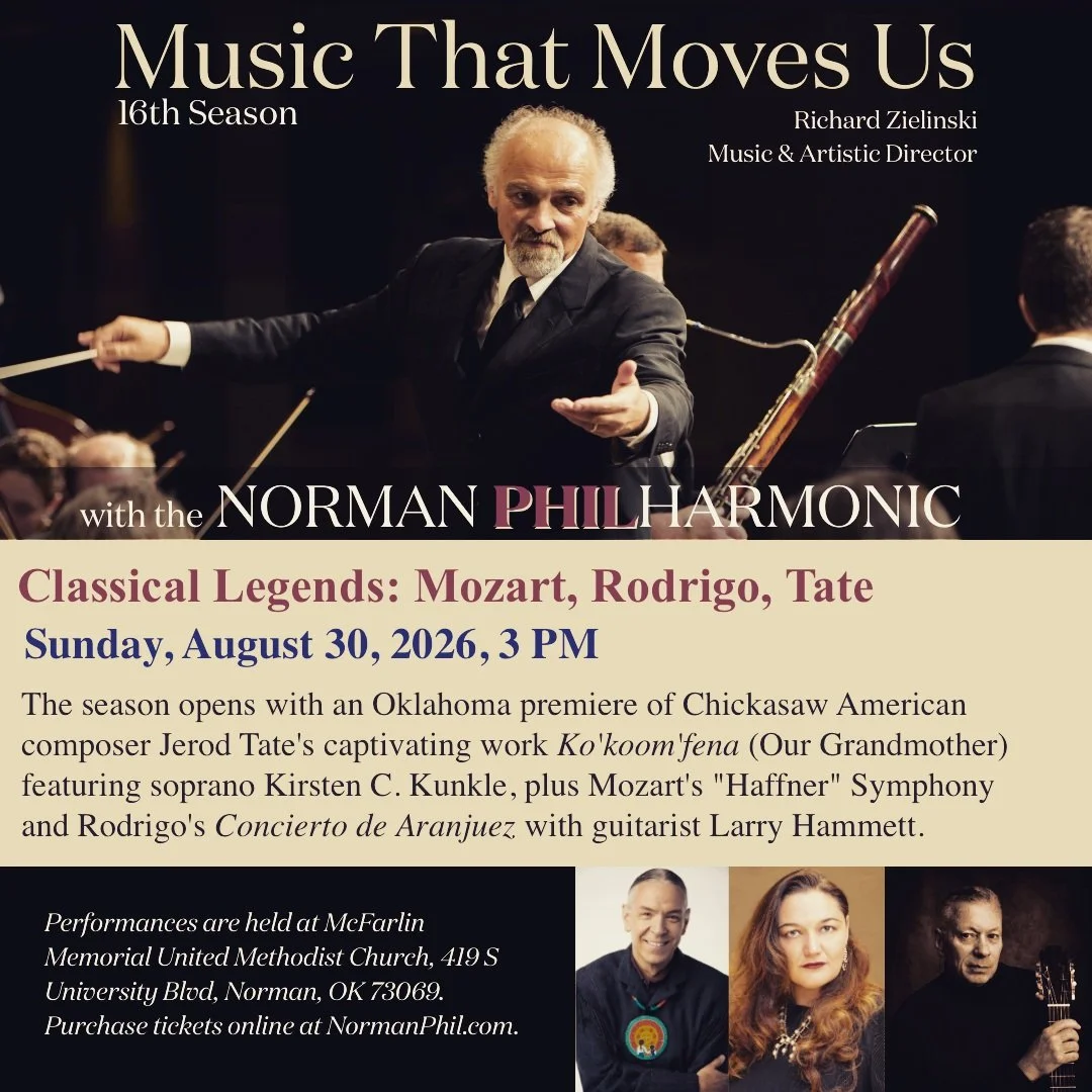 Join us Sunday, August 30, 3pm, McFarlin Memorial UMC!