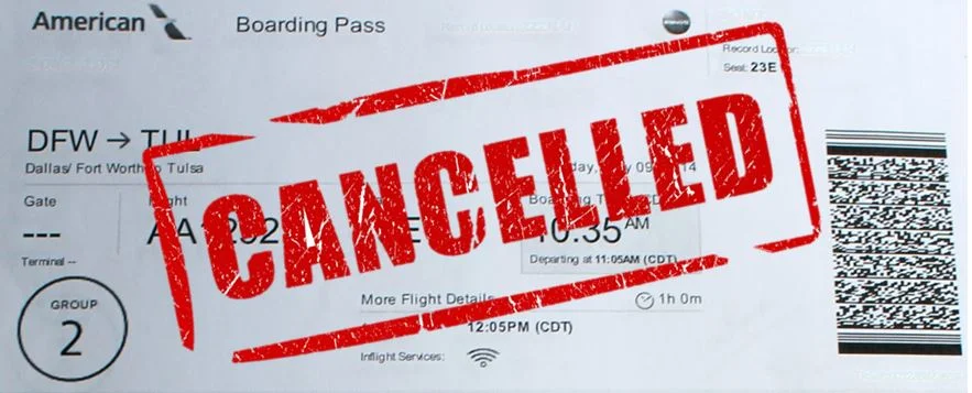 When Your Trip Gets Cancelled...