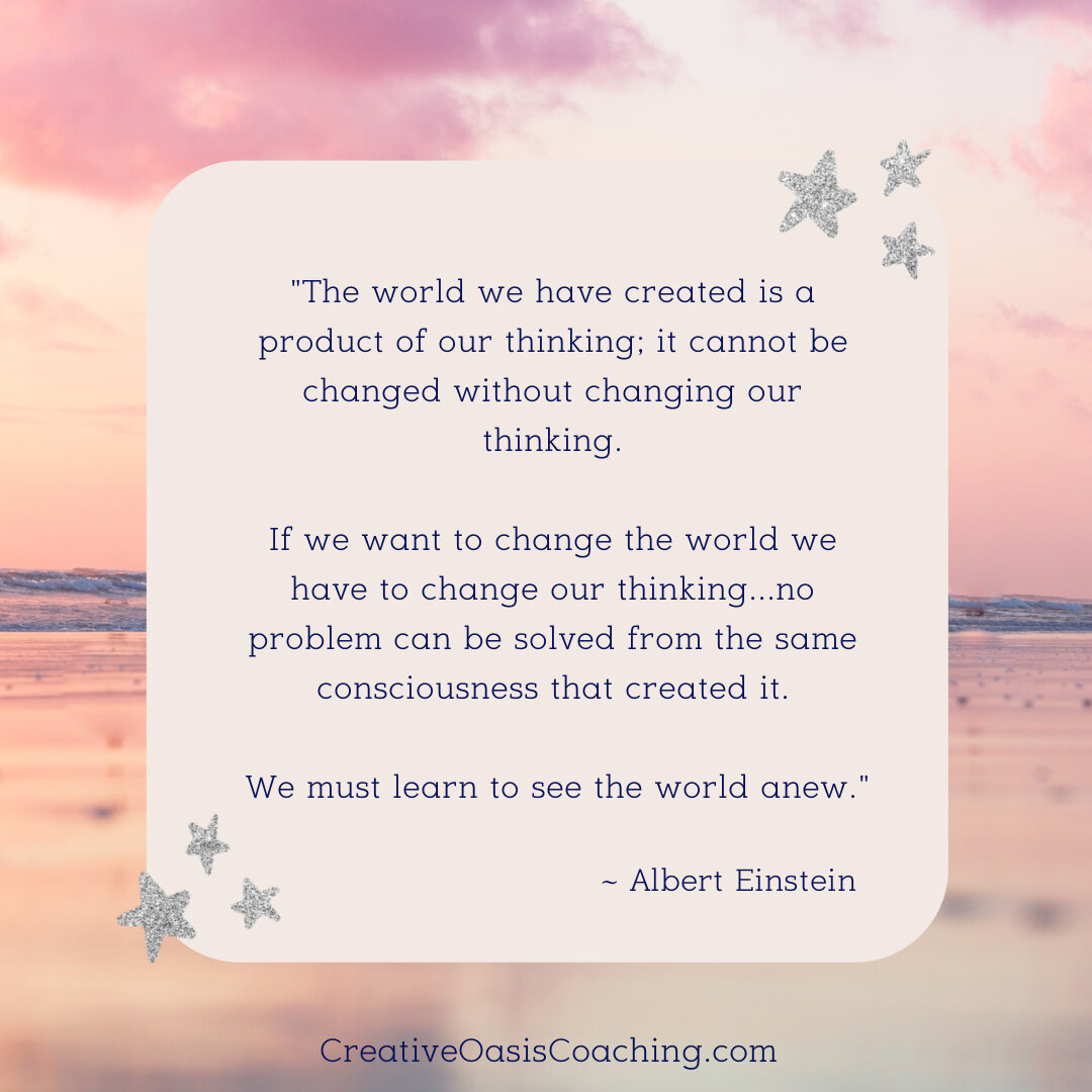 Change Your Thinking ~ Change Your World