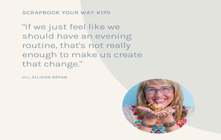 Evening Routines for a Creative Life  {Podcast interview}