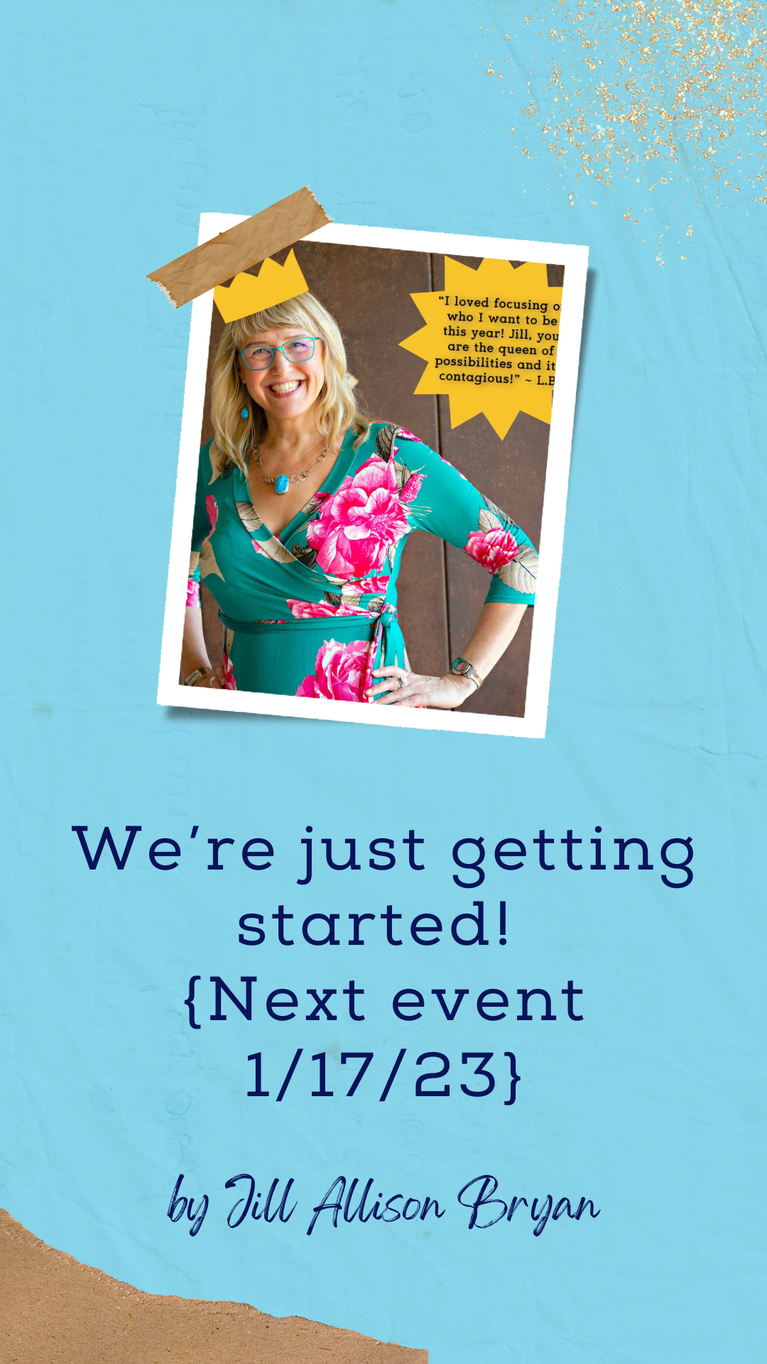 We’re just getting started! {Next event 1/17/23}