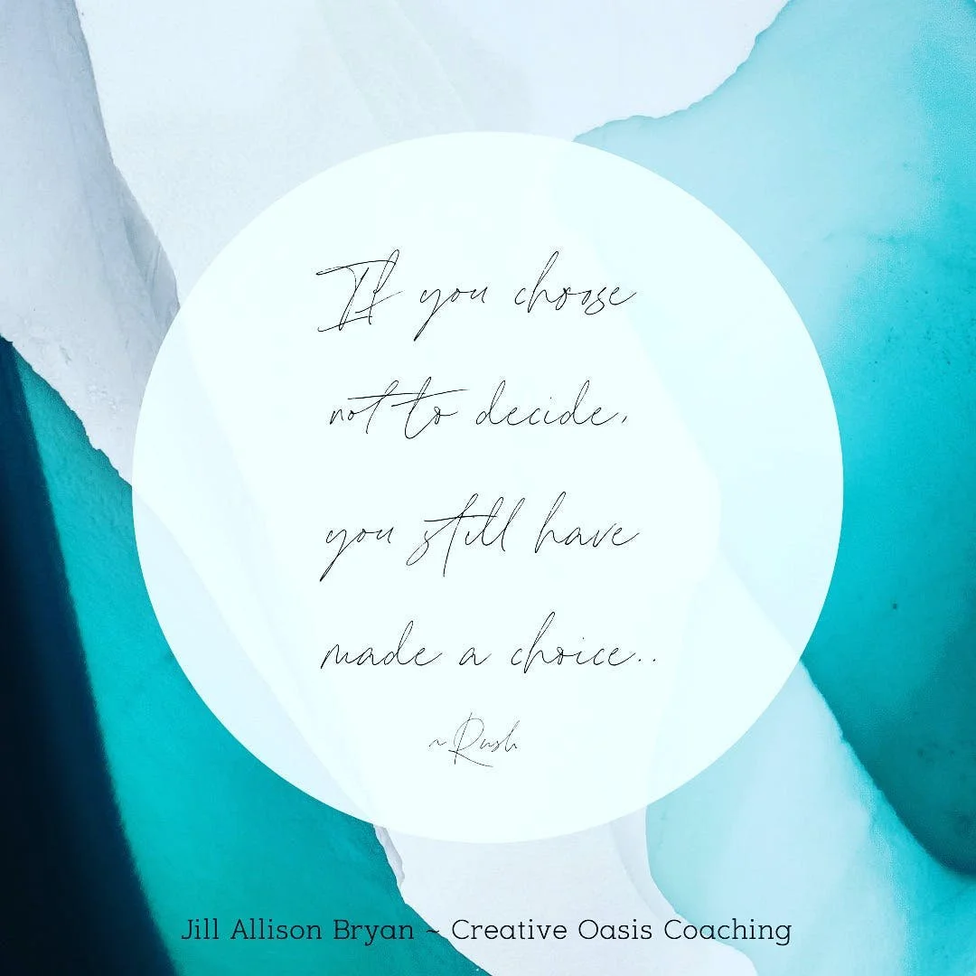 When You Don't Decide What You Want...