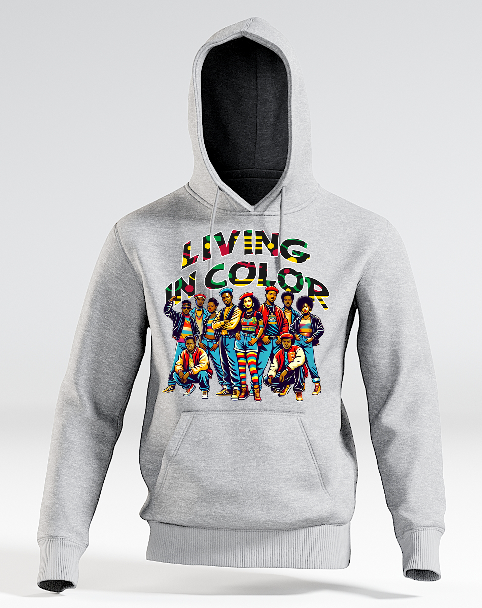 LIVING IN COLOR 2  Hoodie Gray.png