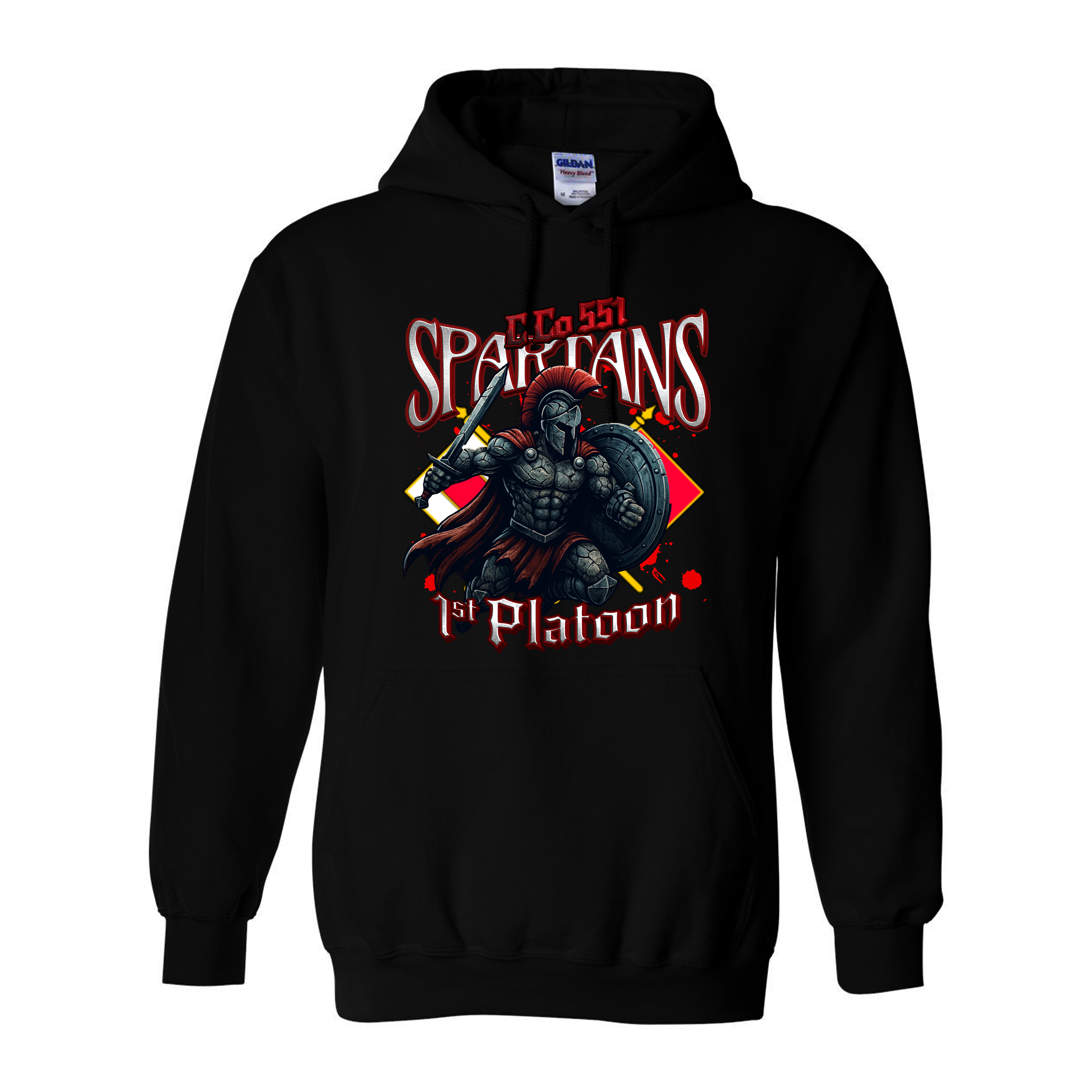 1st Platoon Spartan Hoodie