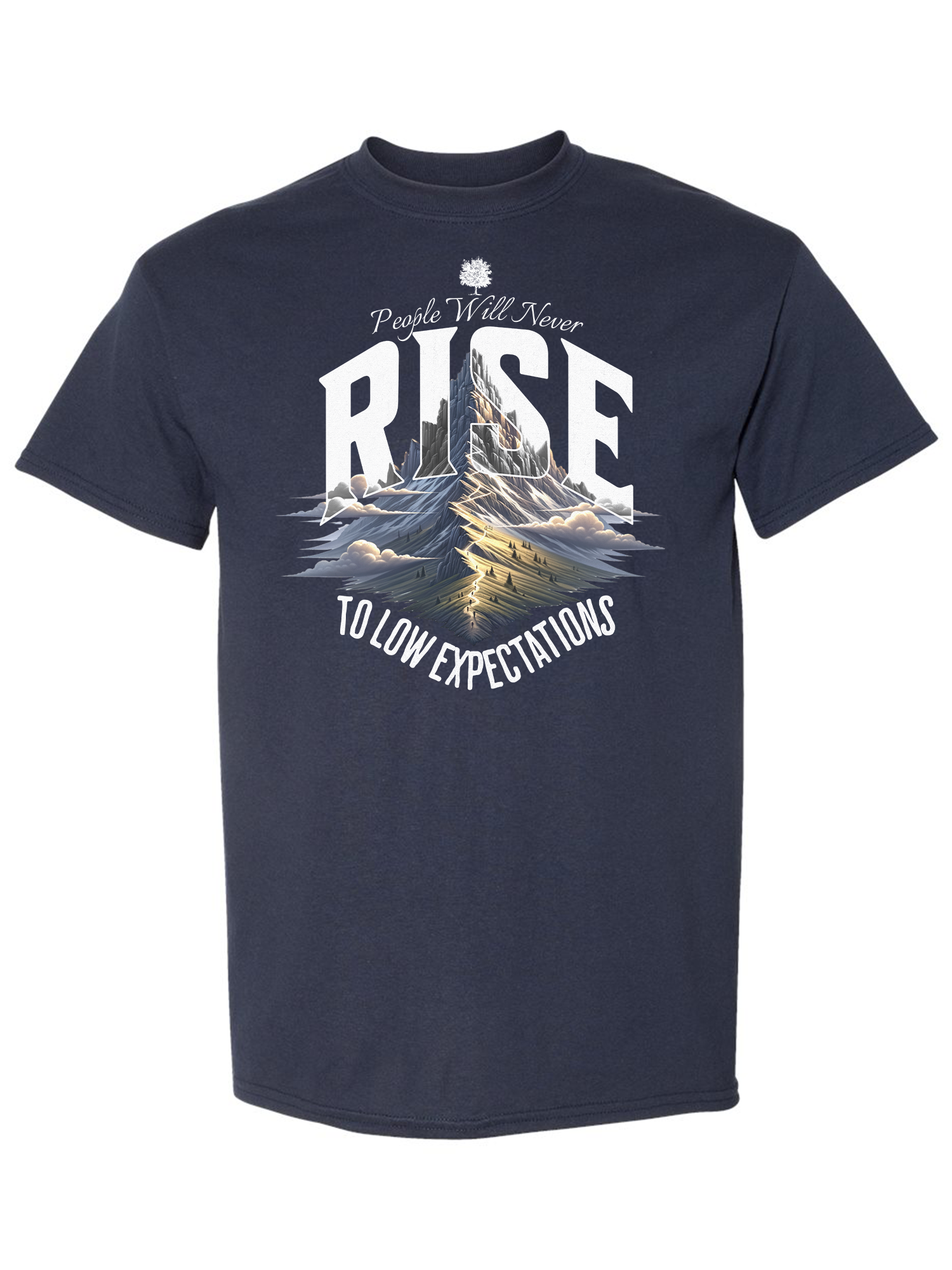 RISE EXPECTATIONS shirt_navy.png