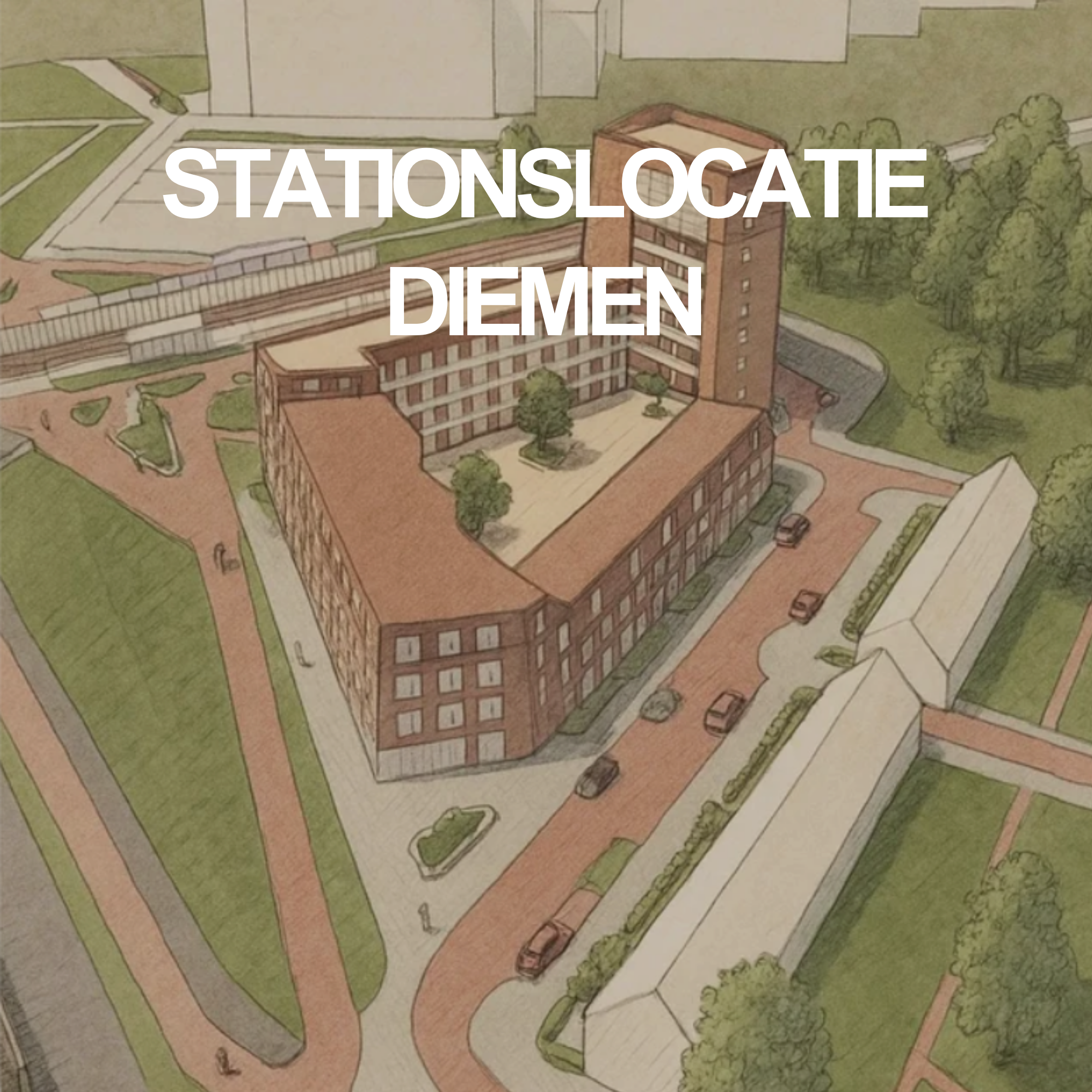 Stationslocatie - Diemen