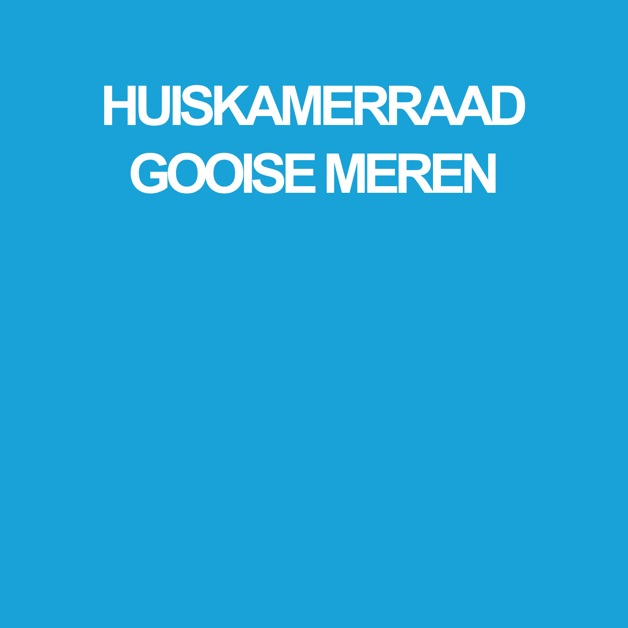 Huiskamerraad - Gooise Meren 
