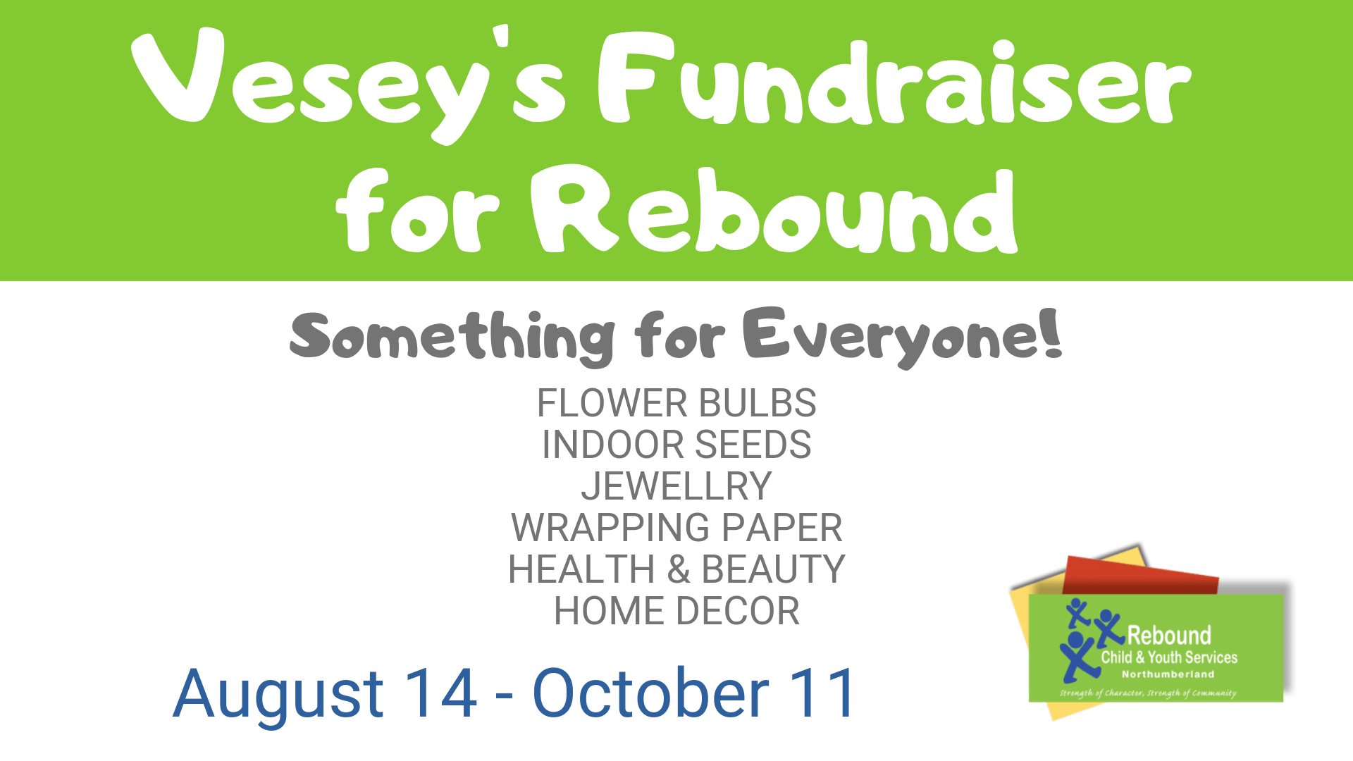 Rebound Partners with Vesey to Bring New Fundraising Initiative