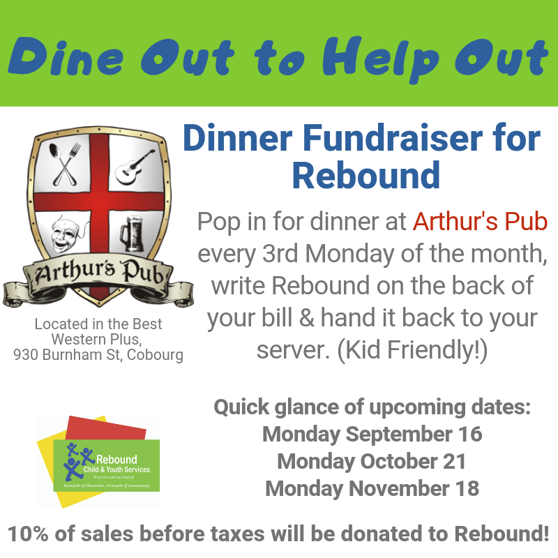 Dine Out to Help Out at Arthur's Pub