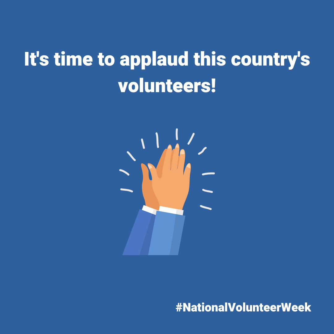 #NationalVolunteerWeek2020