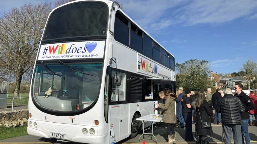 Legacy to Will becomes a reality as #Willdoes bus launches in Swanage