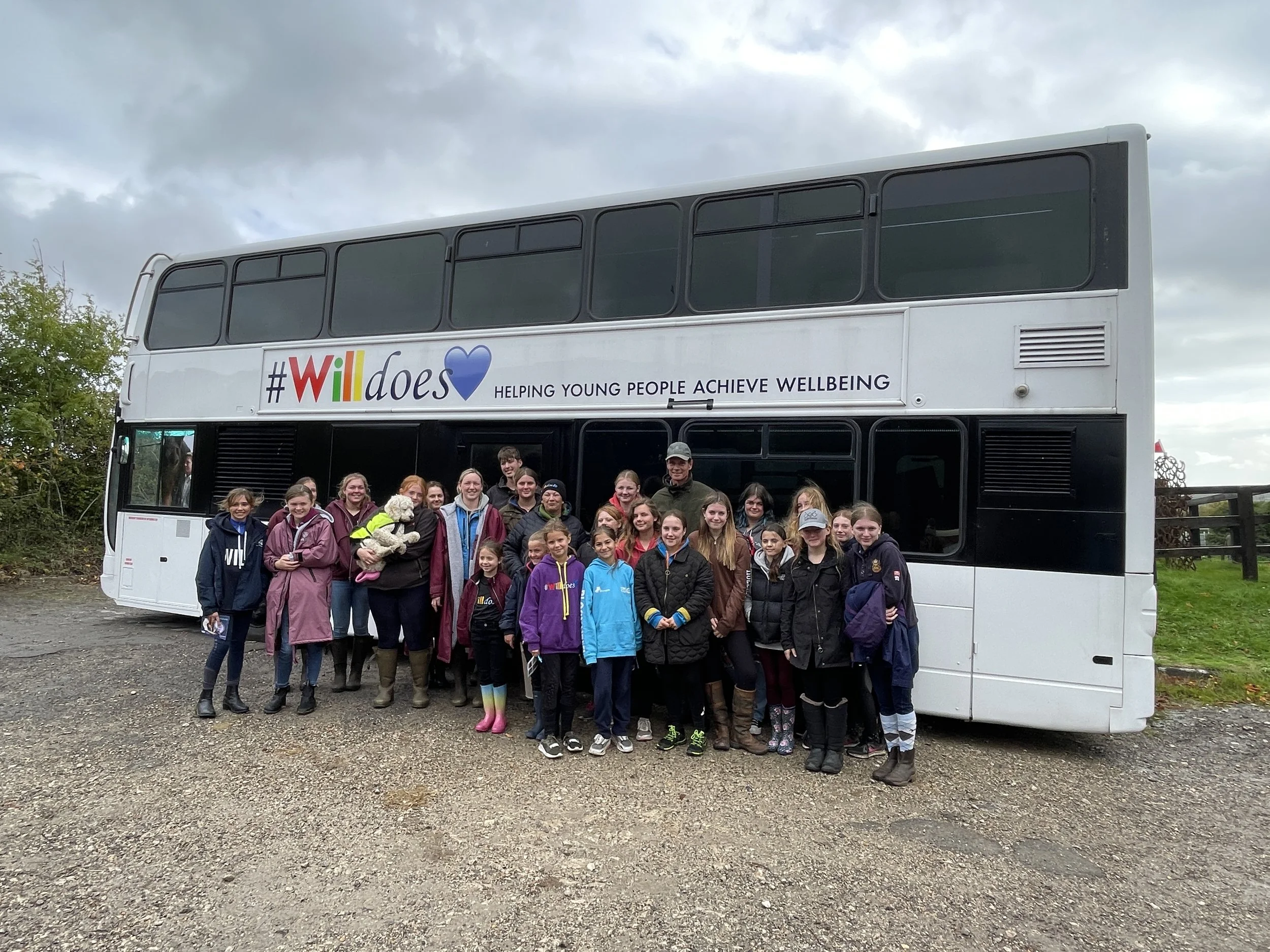 #Willdoes Ambassador William Fox-Pitt MBE meets young riders on the bus