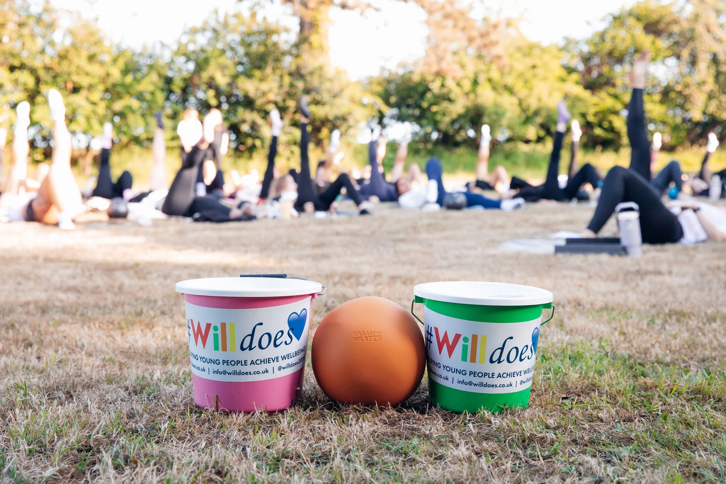 Vagabond Pilates raises over £800 for #Willdoes with outdoor community class