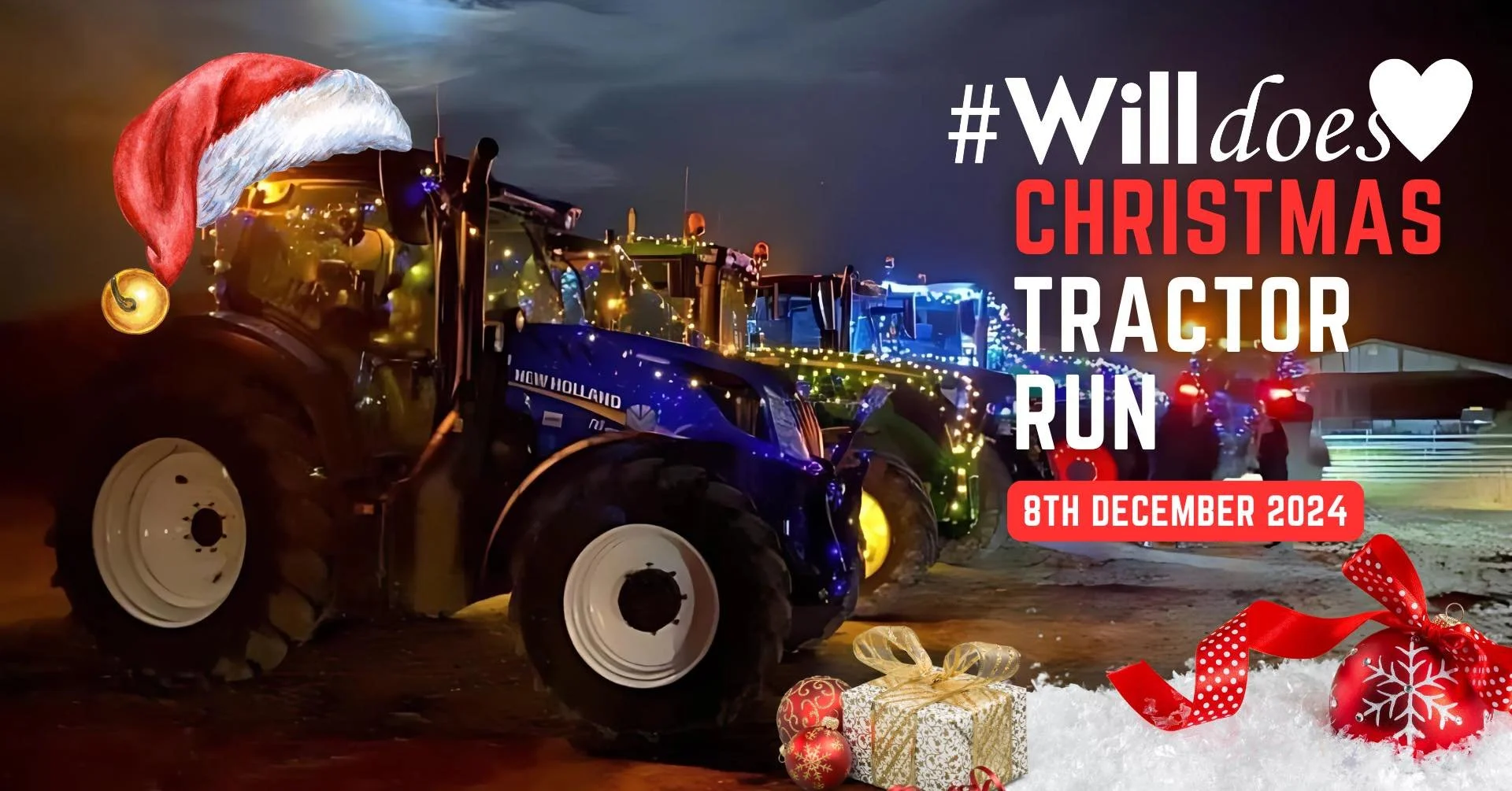 #Willdoes Christmas Tractor Run 2024