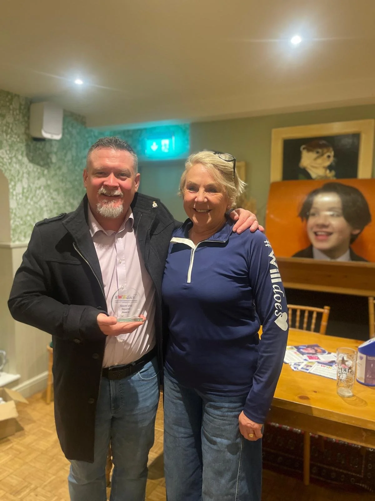 Mike Roberts & Lesley Paddy